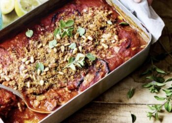 Aubergine alla parmigiana zoals de nonna het maakt