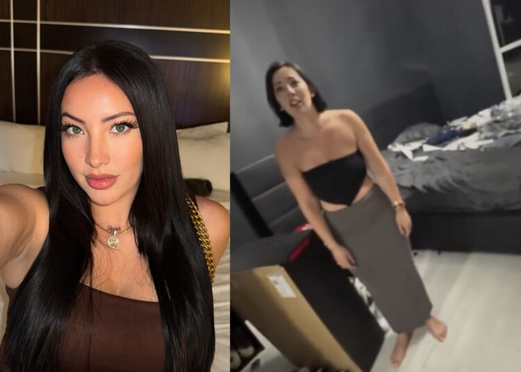 Woesenpai ontploft: ex dropt video vol ruzies, wapens en kapotte flatscreens