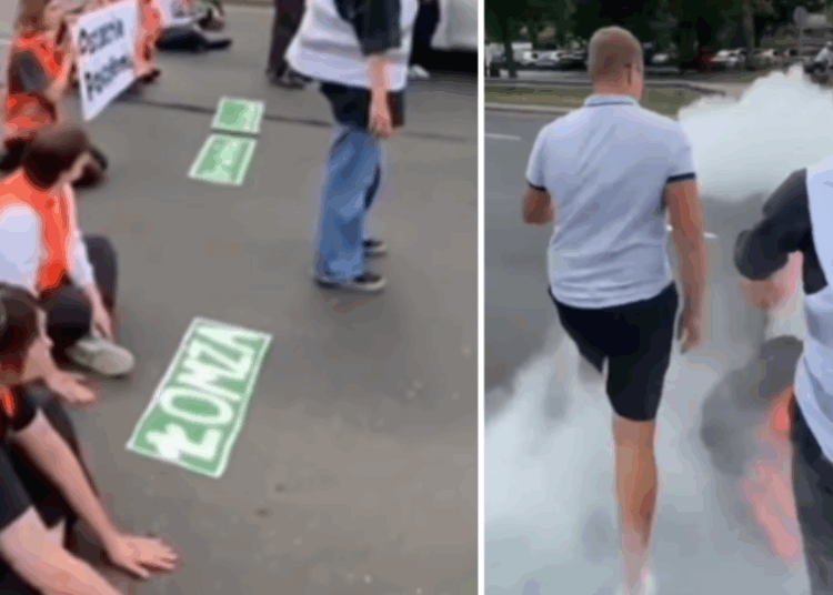 Deze man is er helemaal klaar mee en leert klimaatactivisten een lesje!