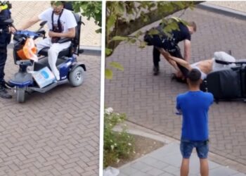 Agent trekt man zonder benen uit scootmobiel – eindelijk duidelijkheid dankzij nieuwe video