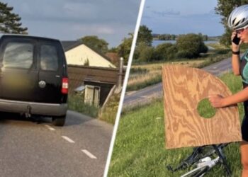 Puck Moonen belaagd tijdens fietstocht: tieners gooien hout naar haar hoofd