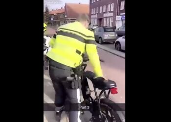 Fatbikefeestje loopt uit de hand