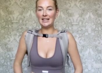 Maxim Meiland showt nieuwe sportcollectie en mannen kijken maar al te graag mee