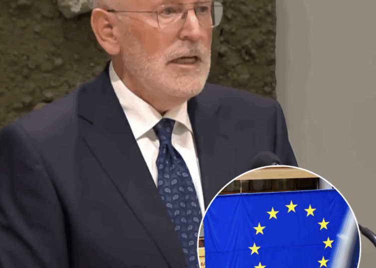 Timmermans hard aangepakt in Europees Parlement!