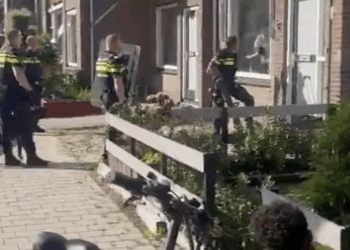 Arrestatieteam in Nederland blijkt kansloos