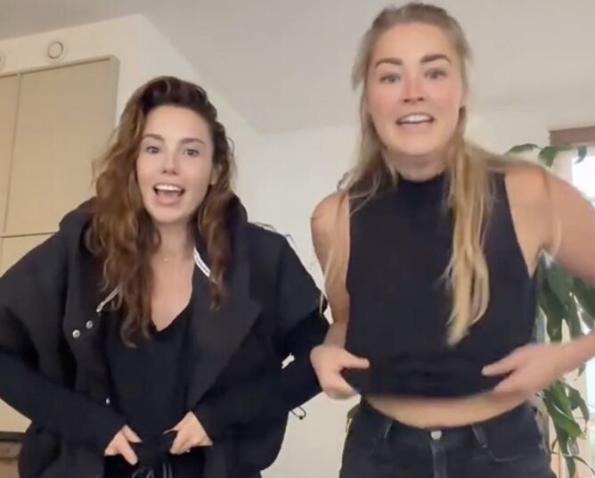 Gwen van Poorten en Geraldine Kemper laten het gewoon zien