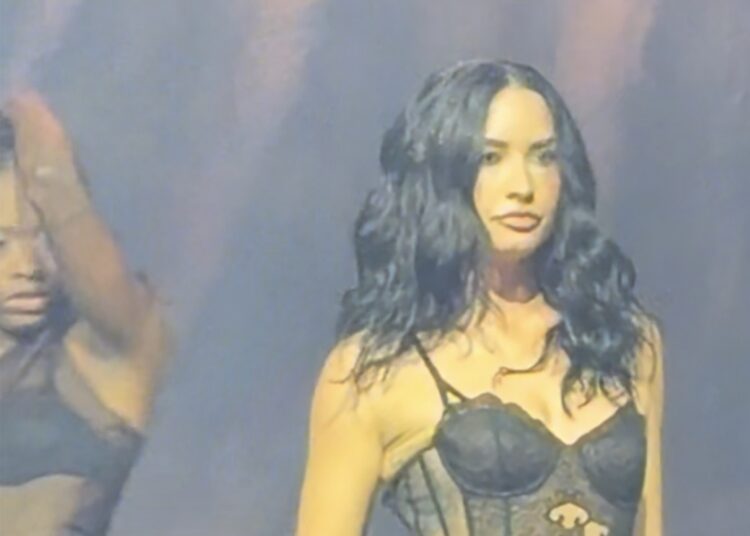 Demi Lovato gooit alles in de strijd – letterlijk én figuurlijk