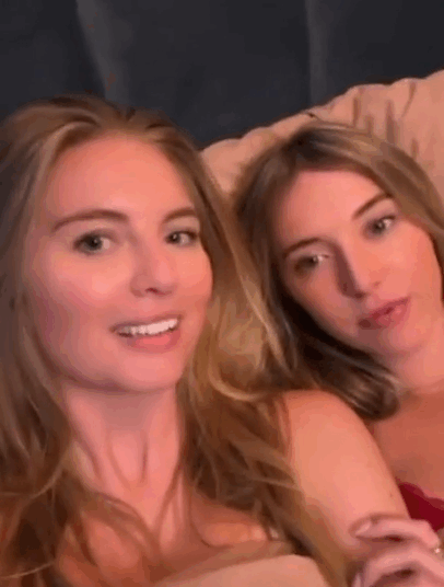 Dames belanden en met een oude man en gooien het op internet