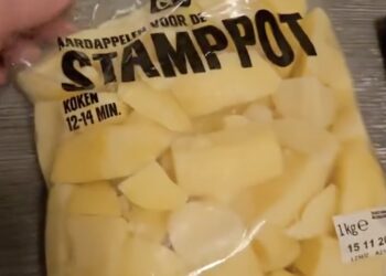 We worden bij de Appie keihard voor gek gehouden met een kilo aardappelen..