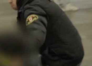 Scheldende en spugende jongeren door gigantische BOA ouderwets hard aangepakt!