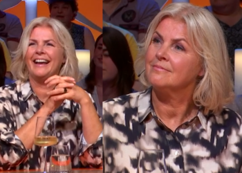 Irene Moors straalde in ondergoedshoot op haar veertigste