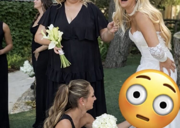 Bruiloft loopt net iets warmer op dan gepland