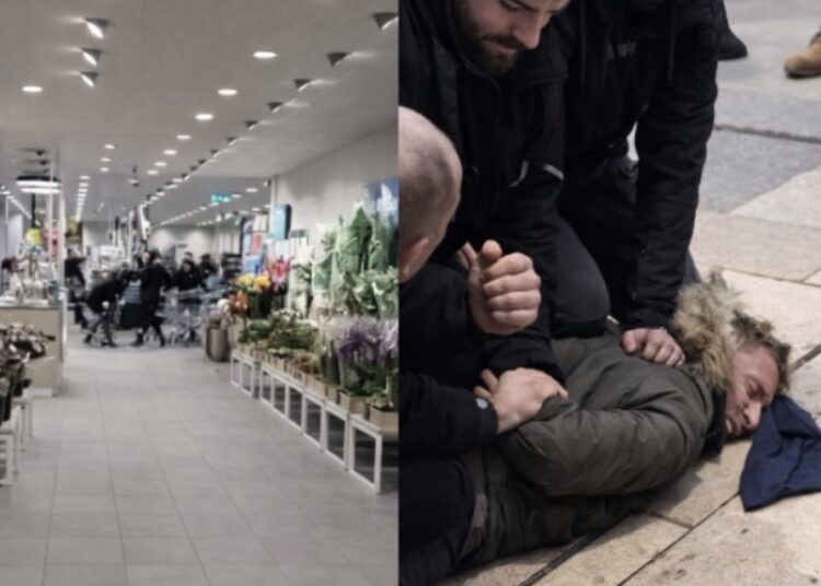 Gewone woensdag slaat plots volledig om in Albert Heijn door man met hakbijl
