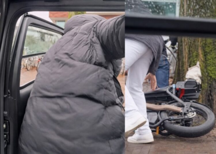 Dave Roelvink en de fatbike die twee keer werd gestolen