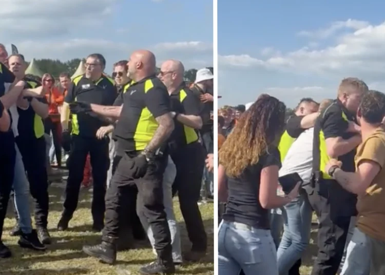 Koningstoorn: Feestvierder Gaat Vol In Frustratiemodus Op Beveiliger