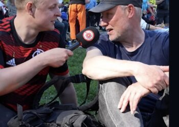 Volkert van der G. op 1 mei: Left Laser doet het weer