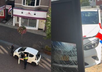 Zaandamse politiestunt: Portiek gesloopt voor een vluchtende mafkees