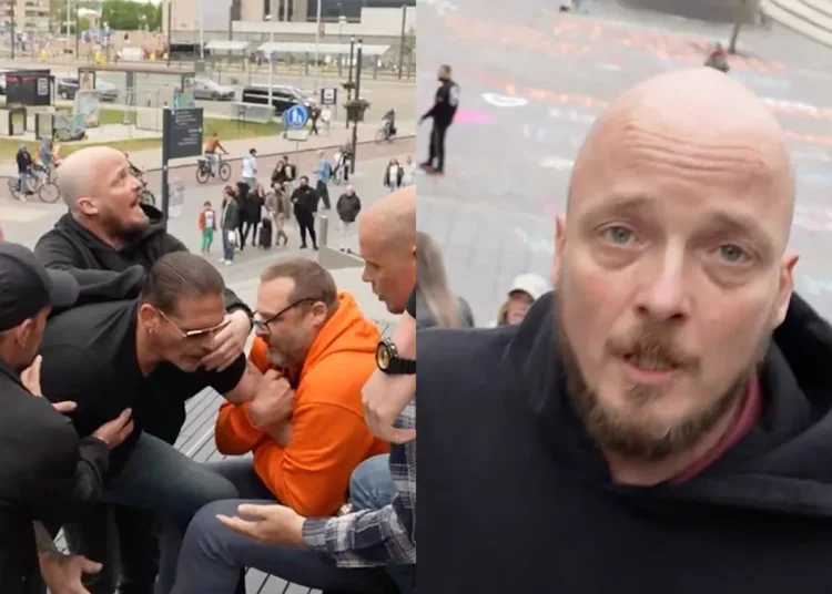 Woeste relschopper in Utrecht mept cameraman tijdens chaosprotest