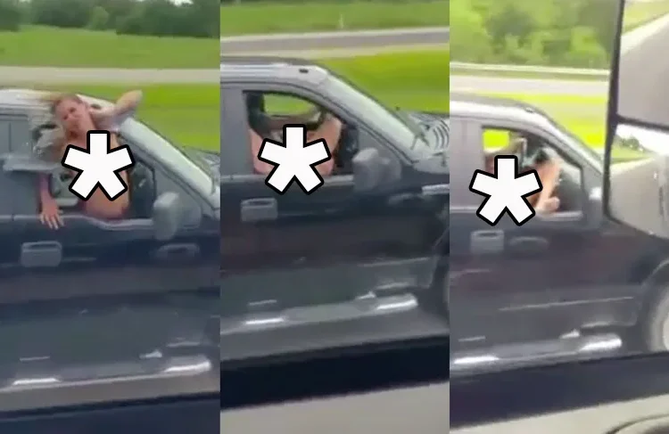 Sexy leesvoer op de weg: vrachtwagenchauffeurs doen het weer!